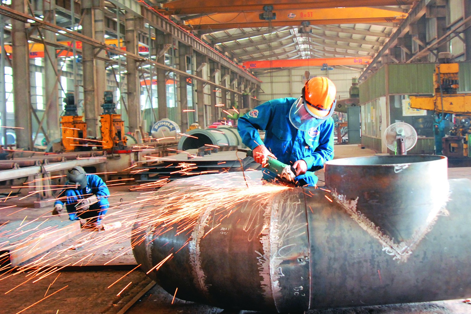 large industrial parks in Vietnam, large workshop