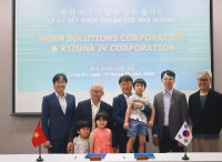 Lễ ký kết Thỏa thuận giữ nhà xưởng giữa Mgen Solutions Co., Ltd. và Công ty cổ phần Kizuna JV