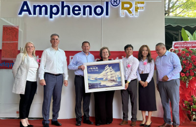 Kizuna & Amphenol RF: Factory opening ceremony in Long An