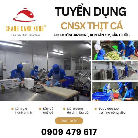 CÔNG TY TNHH MTV NPF TUYỂN DỤNG CÔNG NHÂN SẢN XUẤT